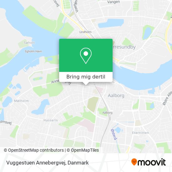 Vuggestuen Annebergvej kort