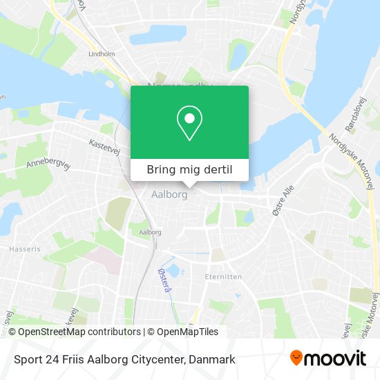 Sport 24 Friis Aalborg Citycenter kort