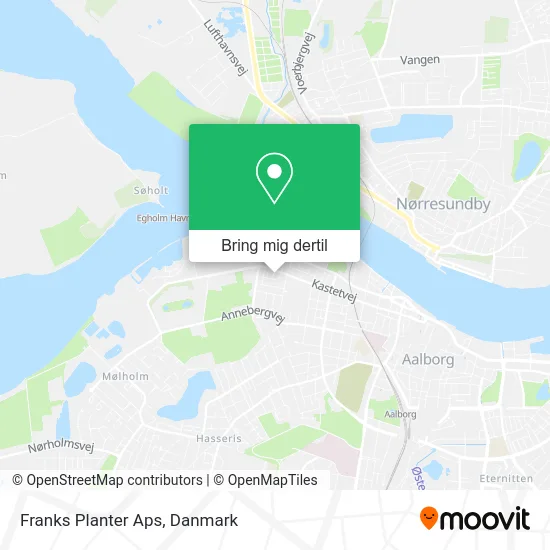 Franks Planter Aps kort