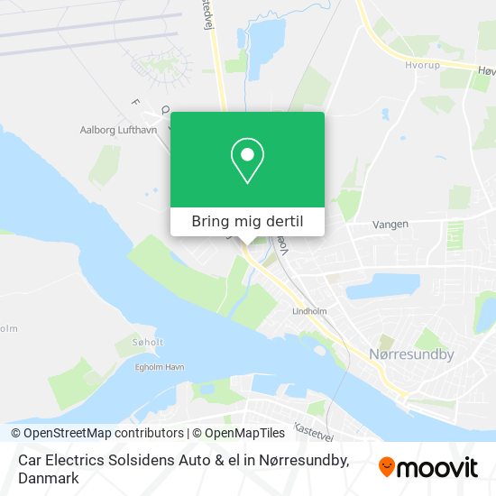 Car Electrics Solsidens Auto & el in Nørresundby kort
