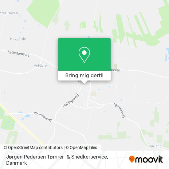 Jørgen Pedersen Tømrer- & Snedkerservice kort