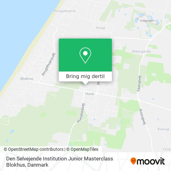 Den Selvejende Institution Junior Masterclass Blokhus kort
