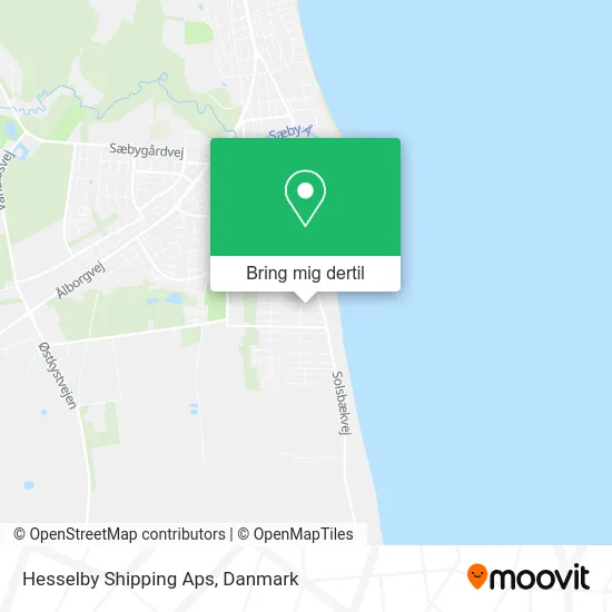 Hesselby Shipping Aps kort