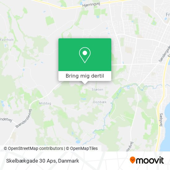 Skelbækgade 30 Aps kort