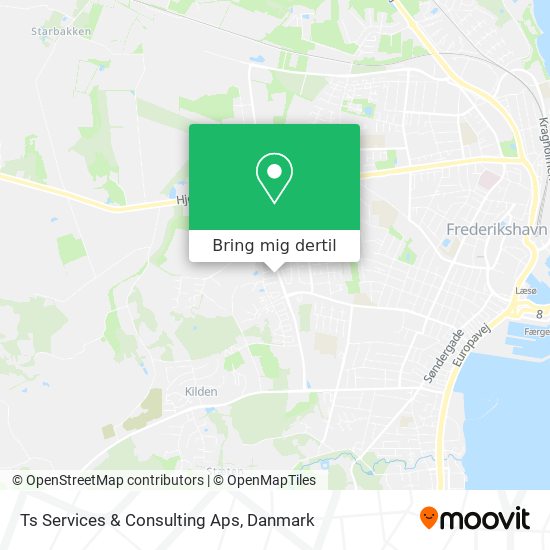 Ts Services & Consulting Aps kort