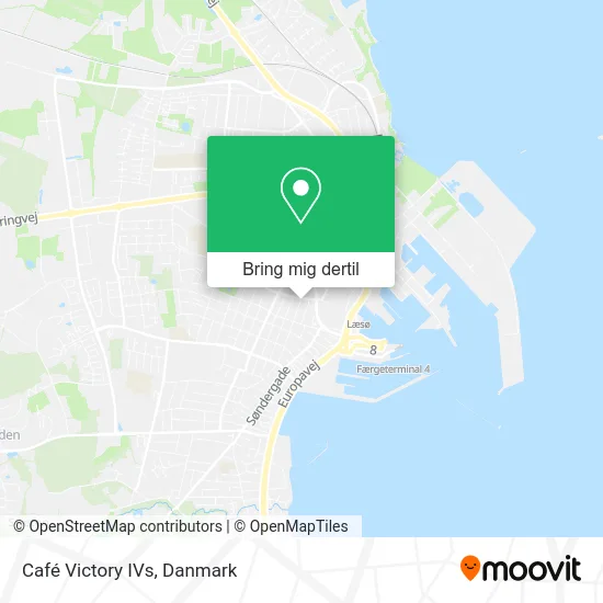 Café Victory IVs kort