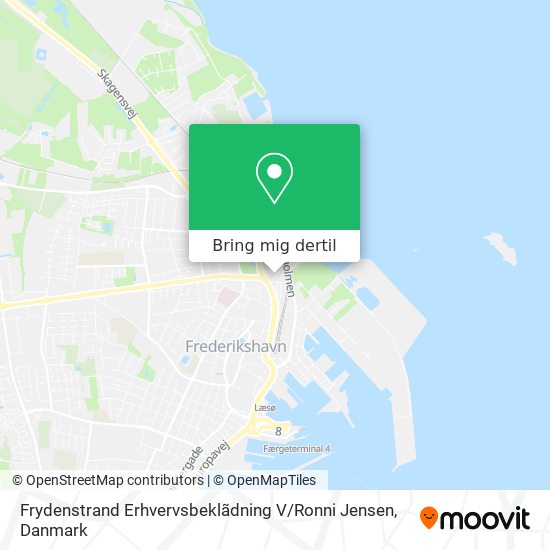 Frydenstrand Erhvervsbeklãdning V / Ronni Jensen kort