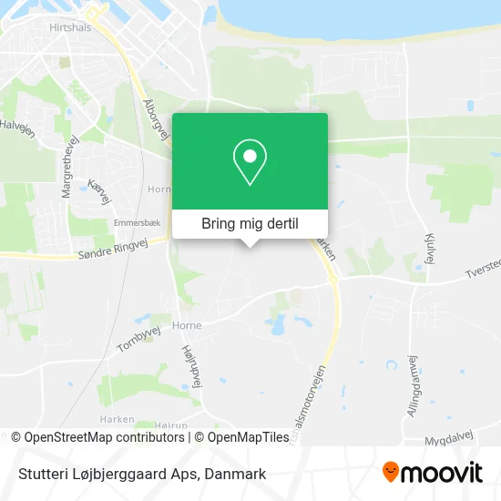 Stutteri Løjbjerggaard Aps kort