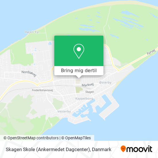 Skagen Skole (Ankermedet Dagcenter) kort