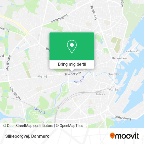 Silkeborgvej kort