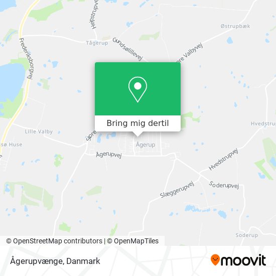 Ågerupvænge kort