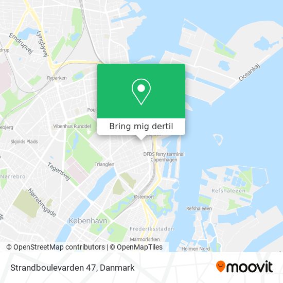 Strandboulevarden 47 kort