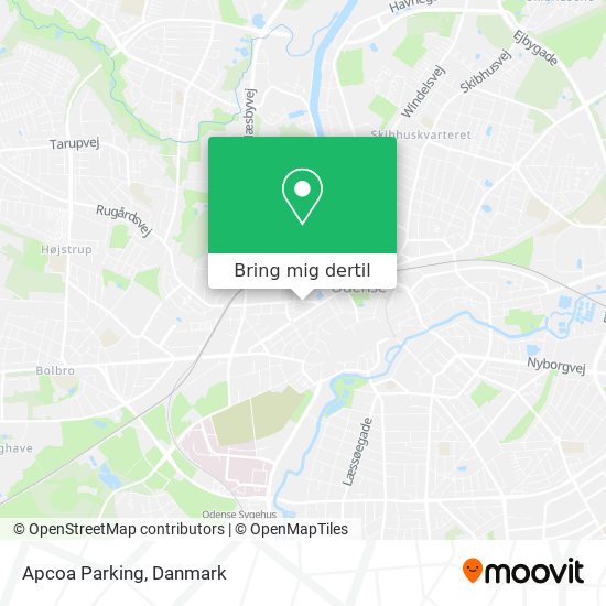 Apcoa Parking kort