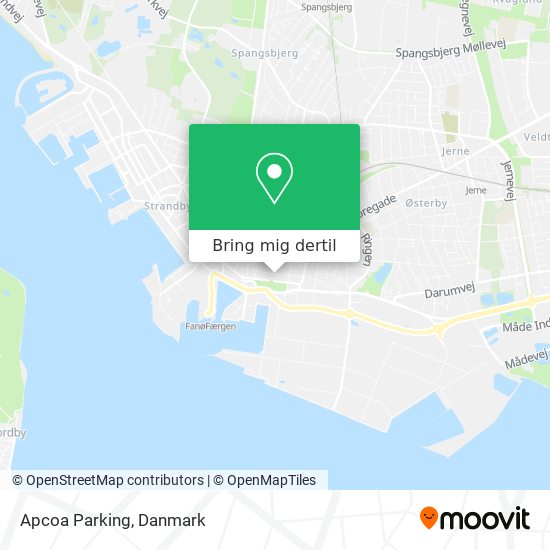 Apcoa Parking kort