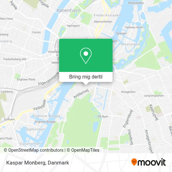 Kaspar Monberg kort