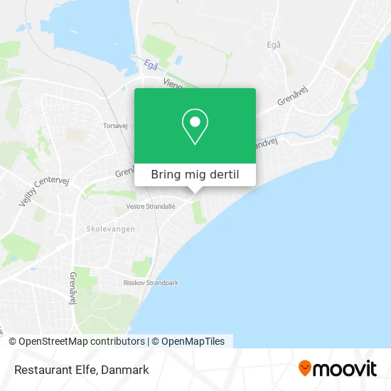 Restaurant Elfe kort