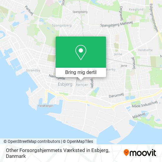 Other Forsorgshjemmets Værksted in Esbjerg kort