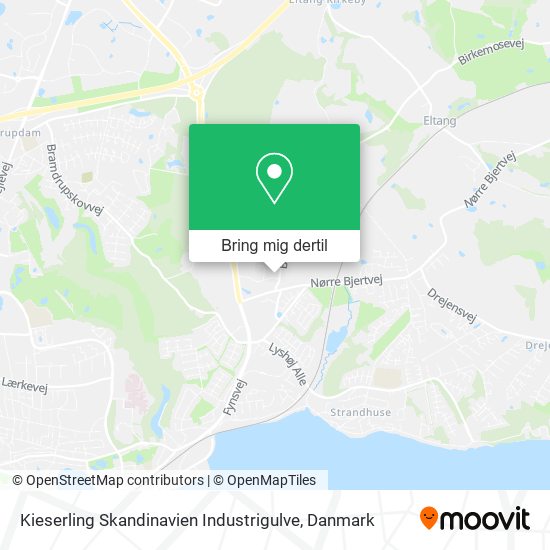 Kieserling Skandinavien Industrigulve kort