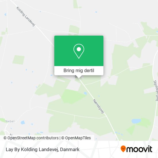 Lay By Kolding Landevej kort