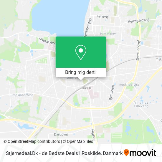 Stjernedeal.Dk - de Bedste Deals i Roskilde kort
