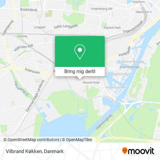 Vilbrand Køkken kort