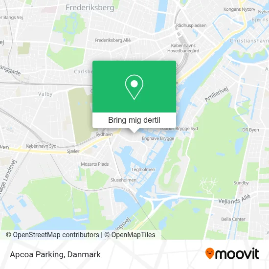 Apcoa Parking kort