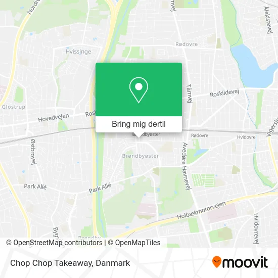 Chop Chop Takeaway kort