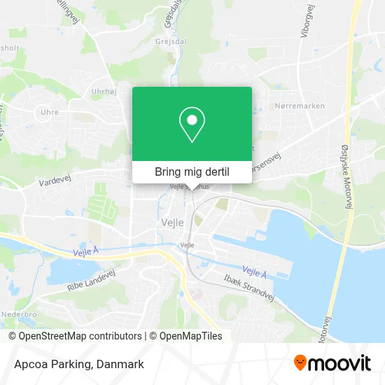 Apcoa Parking kort