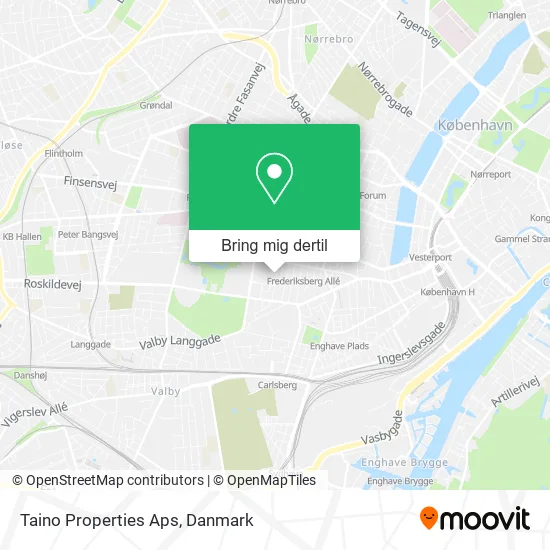 Taino Properties Aps kort
