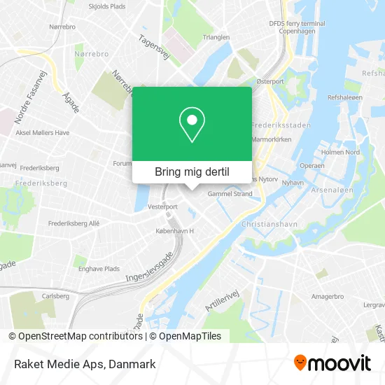 Raket Medie Aps kort