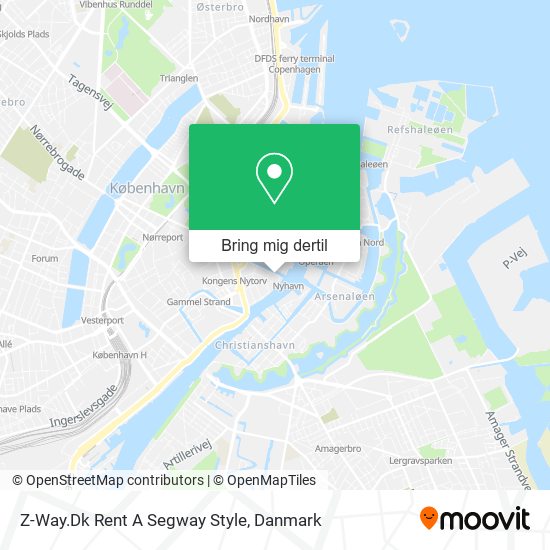 Z-Way.Dk Rent A Segway Style kort