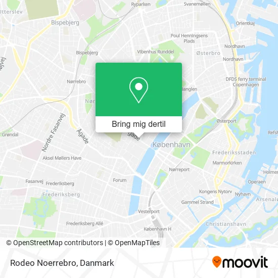 Rodeo Noerrebro kort