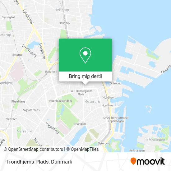 Trondhjems Plads kort