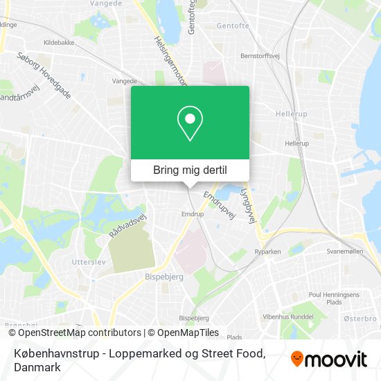 Københavnstrup - Loppemarked og Street Food kort
