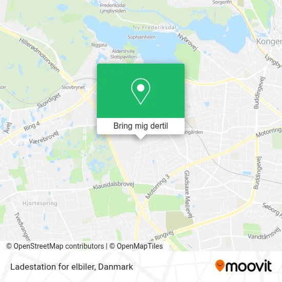 Ladestation for elbiler kort