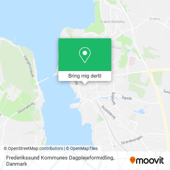 Frederikssund Kommunes Dagplejeformidling kort