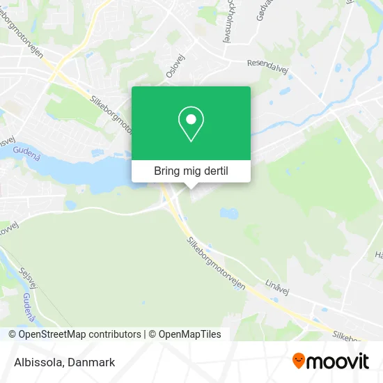 Albissola kort