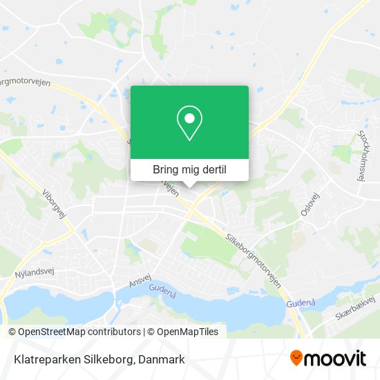 Klatreparken Silkeborg kort