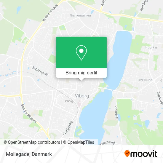 Møllegade kort