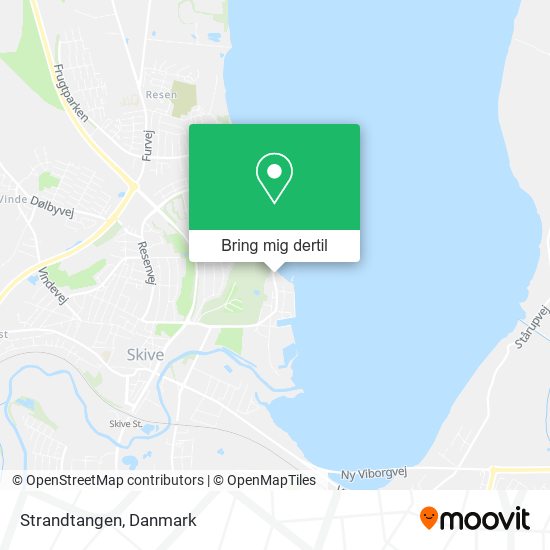 Strandtangen kort