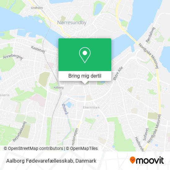 Aalborg Fødevarefællesskab kort