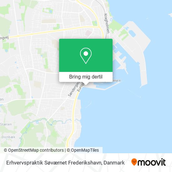 Erhvervspraktik Søværnet Frederikshavn kort