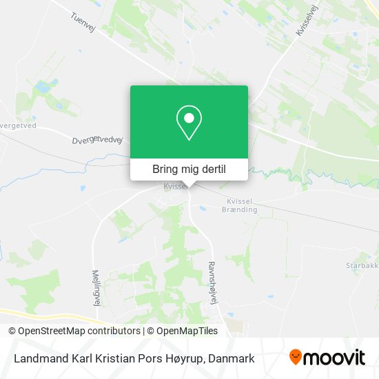 Landmand Karl Kristian Pors Høyrup kort