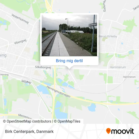 Birk Centerpark kort
