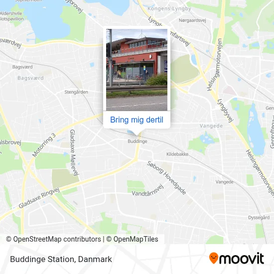 Buddinge Station kort