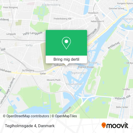 Teglholmsgade 4 kort