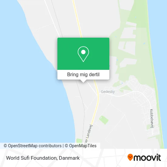 World Sufi Foundation kort