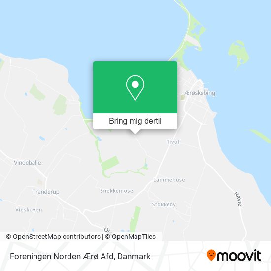 Foreningen Norden Ærø Afd kort