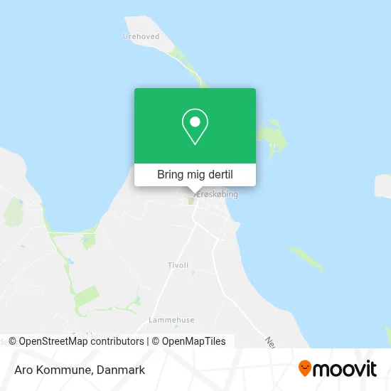 Aro Kommune kort