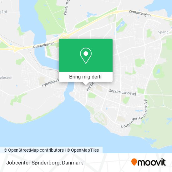Jobcenter Sønderborg kort